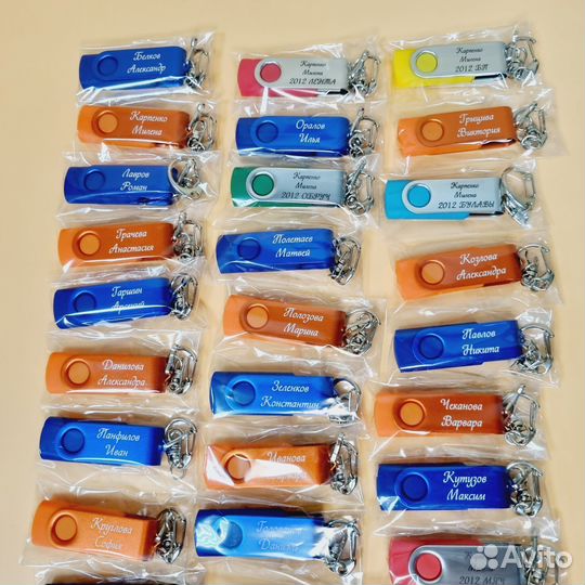 Флешки с Именной гравировкой от 20шт – V1108