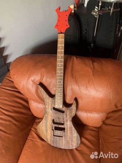 Электрогитара корпус russtone shark +гриф b.c.rich