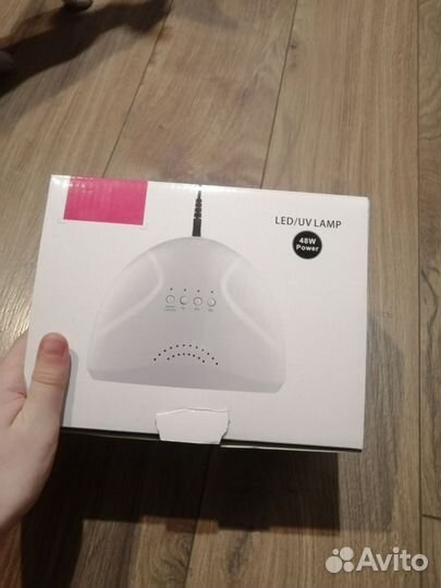 Лампа для ногтей новая