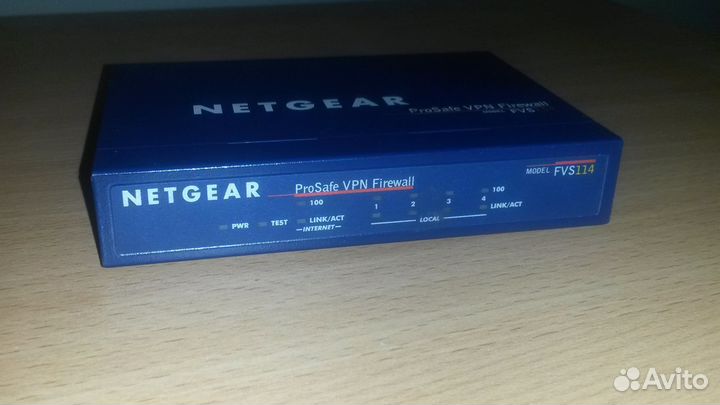 Фаервол, маршрутизатор netgear FVS114