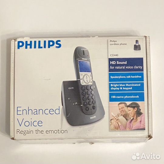 Радиотелефон телефон Philips CD 440