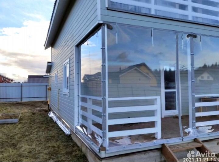 Мягкие гибкие окна для веранды