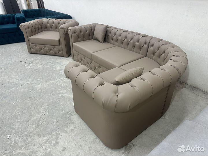 Диван Честер угловой