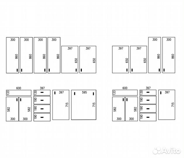 Кухонные фасады