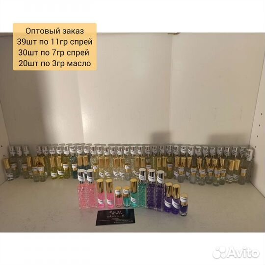 Масляные духи оптом
