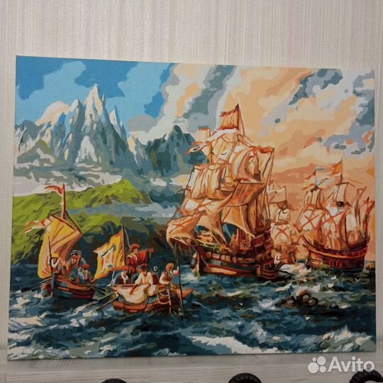 Картины по номерам раскрашенные