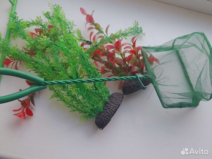 Растения в аквариум искусственные