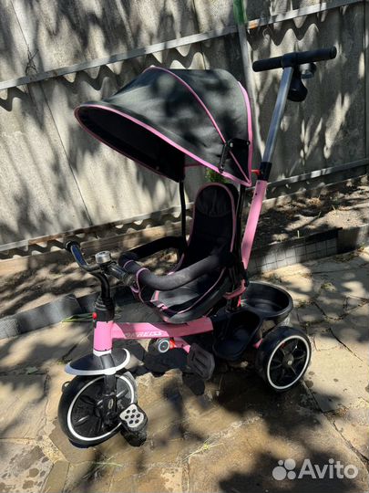 Велосипед трехколесный с тентом