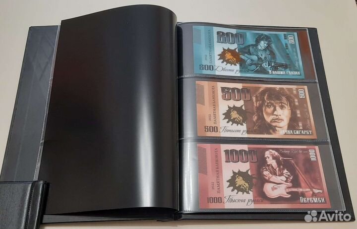 Банкноты Виктор Цой. 60 лет легенде. Кино