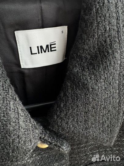 Твидовый жакет lime