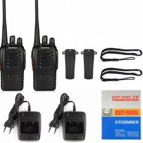 Baofeng BF-888S Комплект раций 2шт (UHF)