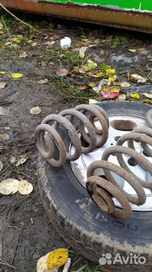 Пружина усиленная задняя mercedes vito 638