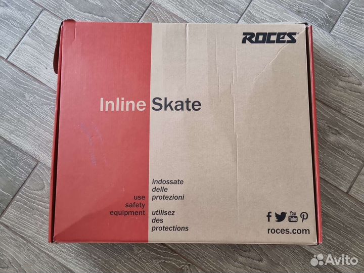 Роликовые коньки 38 размер Roces новые