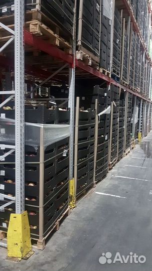 Складские фронтальные стеллажи