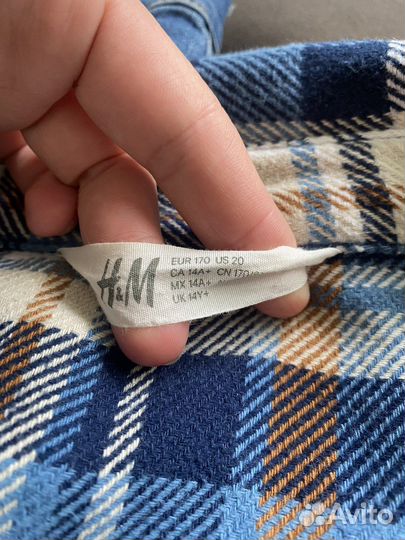 Рубашка и джинсы hm на подростка