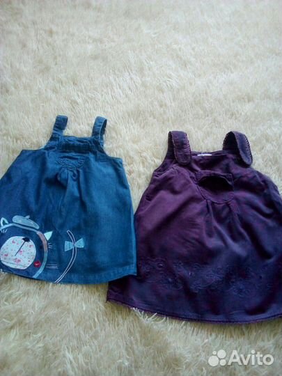 Вещи для девочки до года