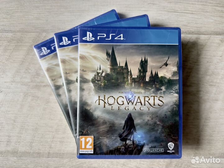 Hogwarts legacy ps4 диск новый