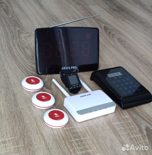 Система вызова персонала беспроводная - комплект