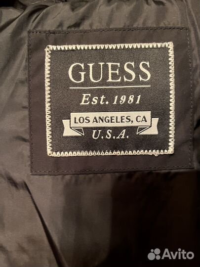 Куртка пуховик унисекс Guess