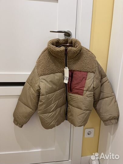 Новая куртка анорак zara 134 9 лет