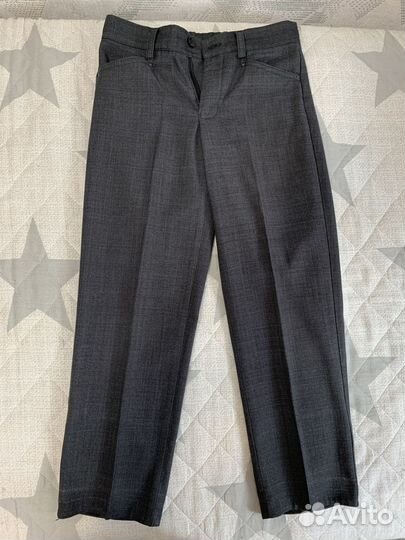 Школьная форма на мальчика 128 серая дельфин