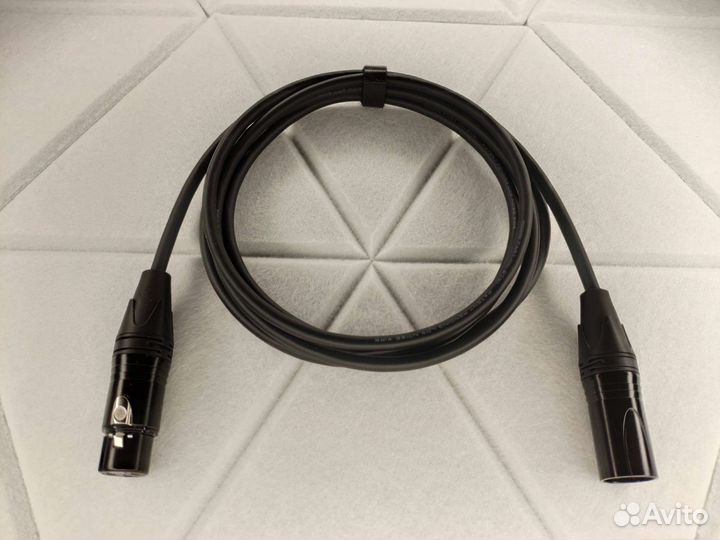 Xlr штекер на Xlr гнездо mogami 2791