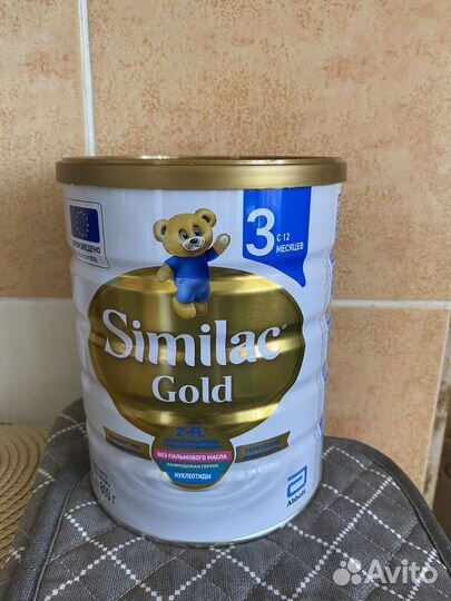 Молочная смесь Abbott Similac Gold 3, 800 г