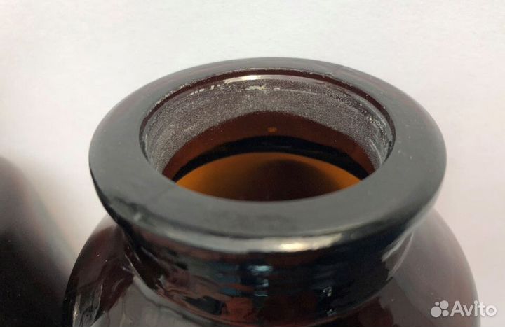 Склянка 500 мл темное стекло широкая горловина