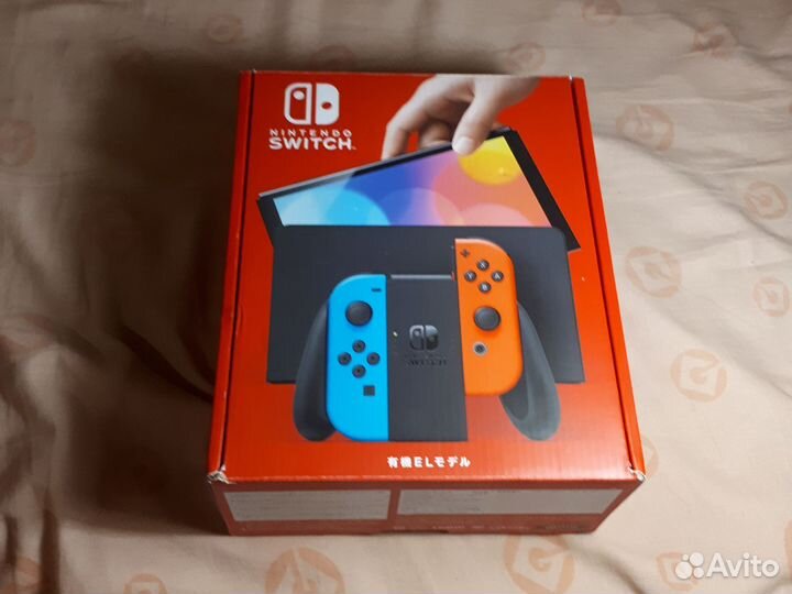 Nintendo switch Oled а также 3 картриджа