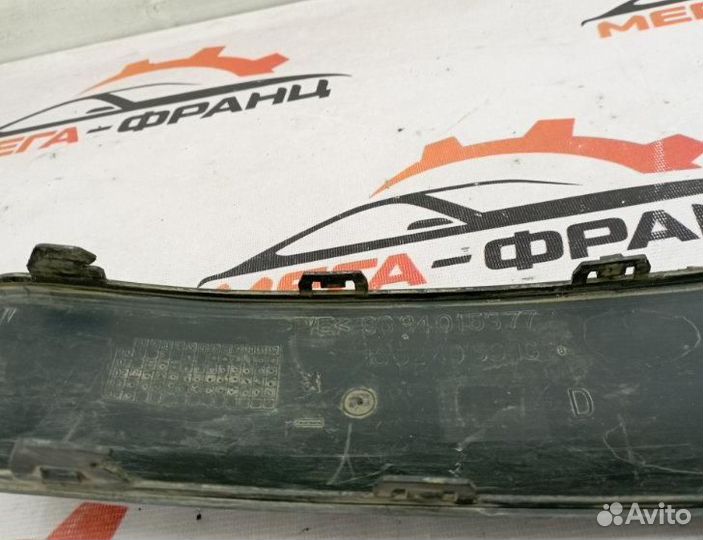 Накладка на бампер задняя правая Peugeot 307