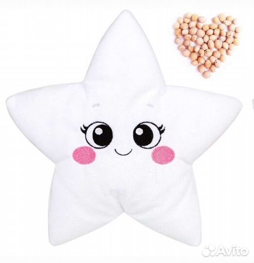 Грелка с вишневыми косточками