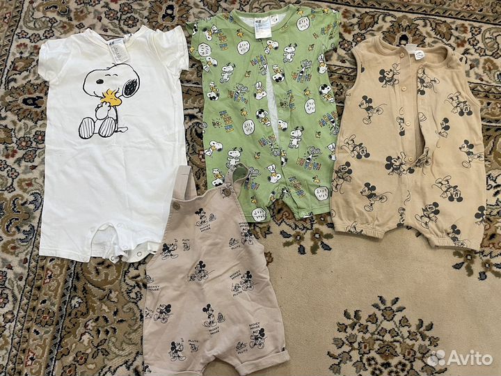 Вещи детские пакетом 74 80