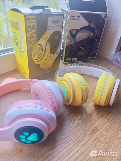 Беспроводные наушники новые
