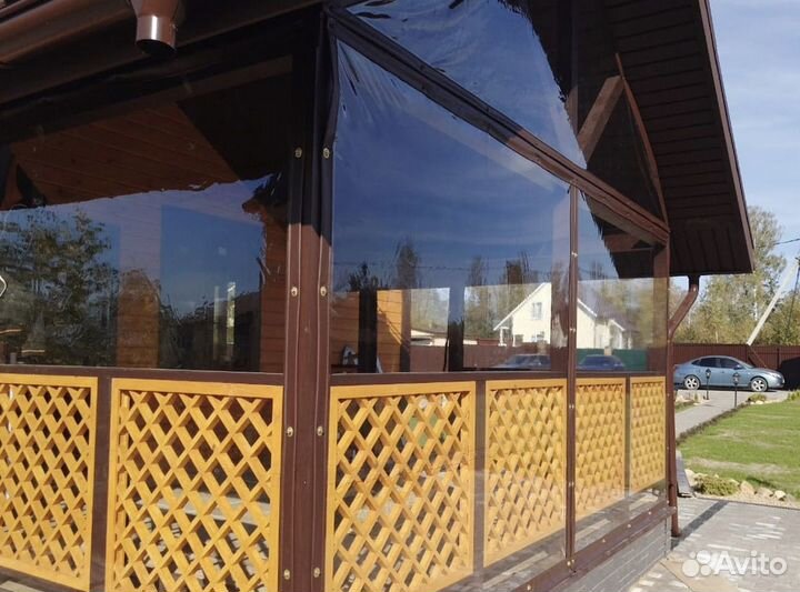 Мягкие окна для беседки и не только