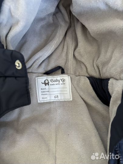 Зимний комбинезон 68