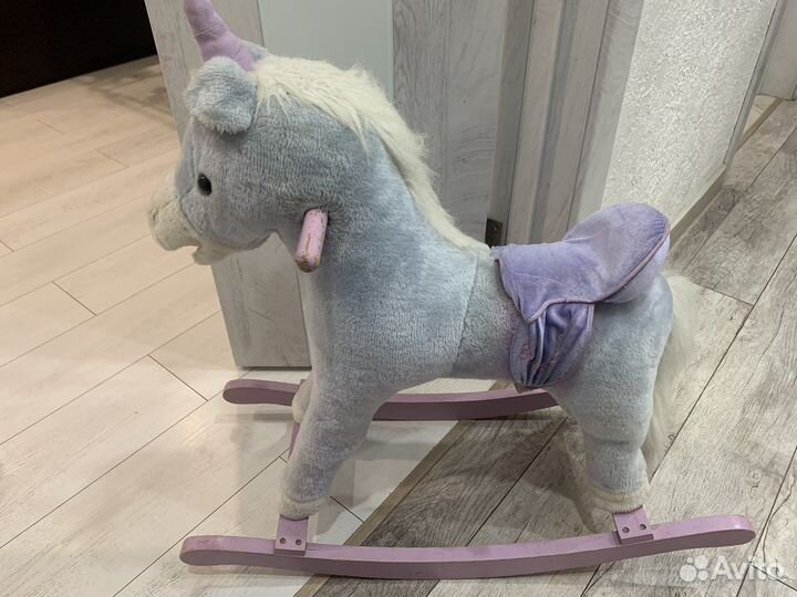 Детская лошадка качалка