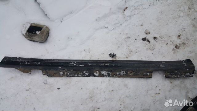 Порог накладка правый bmw e46 бмв е46 пластик