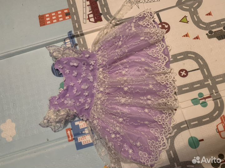 Платье для девочки 86-92