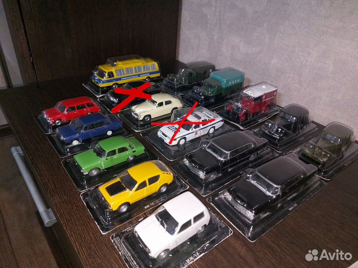 Коллекционные модели 1:43 Deagostini