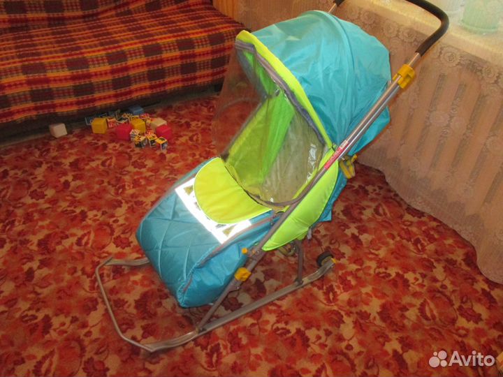 Санки-коляска Тимка люкс