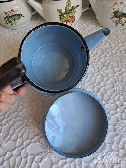 Чайник заварочный эмалированный СССР