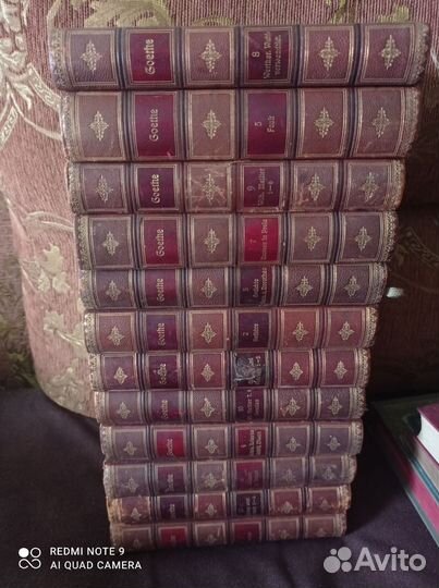 Собрание сочинений гете на немецком