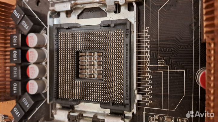 Asus P5Q Deluxe, socket 775, ddr2 (неисправна)