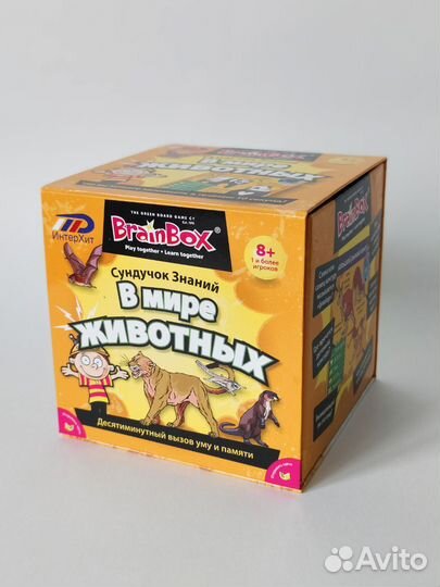 Игра для детей В мире животных Brainbox