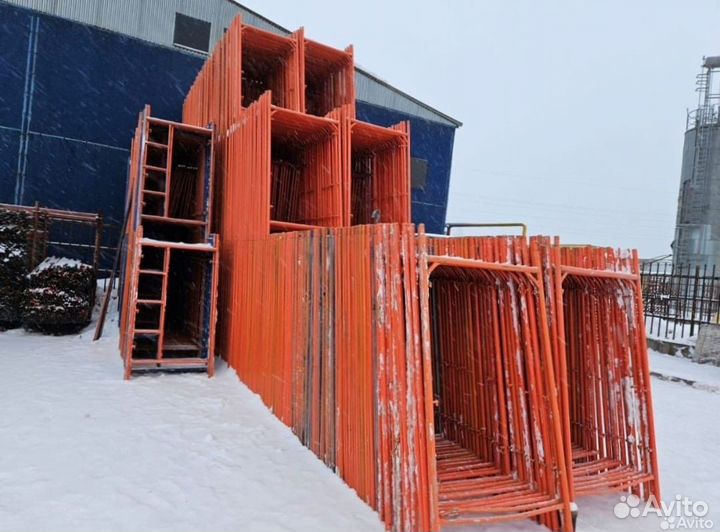 Леса строительные комплект бу