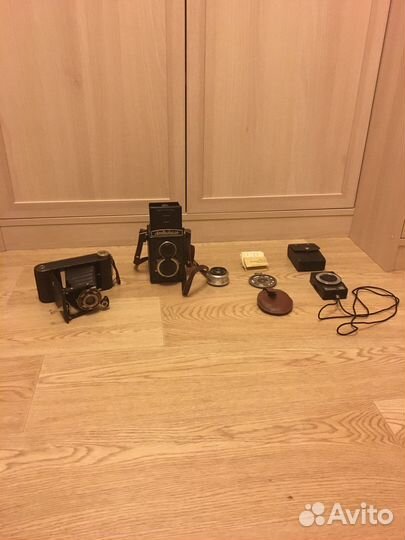 Фотоаппараты Codak Junior 620 и Любитель