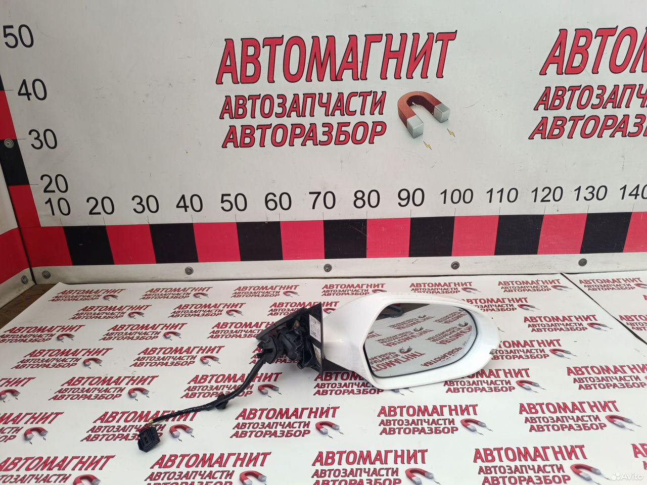 Зеркало правое Ауди A6 C7 рестайлинг 14-18г