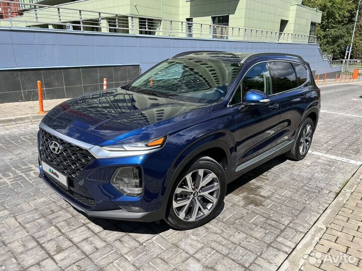 Hyundai Santa Fe 2.4 AT, 2018, 84 000 км