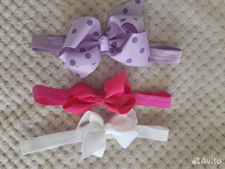 Повязки заколки на голову для девочки