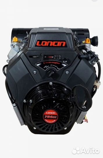 Двигатель бензиновый Loncin LC2V80FD 30л. с. новый